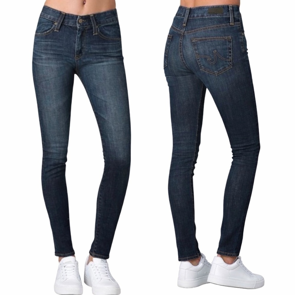 AG Adriano Goldschmied Farrah Skinny Ankle High Rise Jeans Size 27